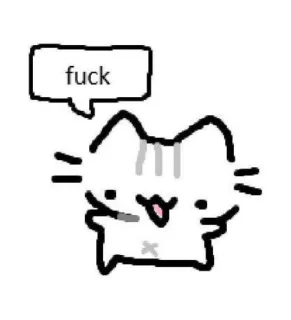 🙂 emoji 🐈‍⬛ _ 🐈 Telegram sticker 10 of 39