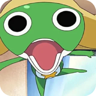 🐸 emoji \_sɢᴛ. ꜰʀᴏɢ_/ Keroro! @Saloinchocolate Telegram sticker 7 of 43