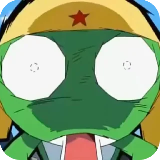 🐸 emoji \_sɢᴛ. ꜰʀᴏɢ_/ Keroro! @Saloinchocolate Telegram sticker 10 of 43