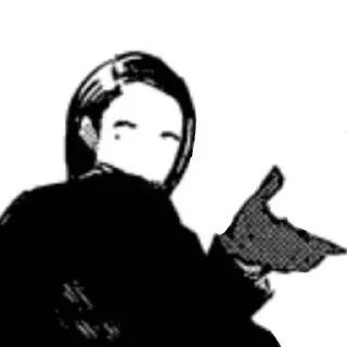 🖤 emoji 旧多 二福 by @tokyoghoulstickers Telegram sticker 14 of 120