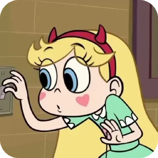 Sticker from Star Butterfly :: @sofilovedonuts