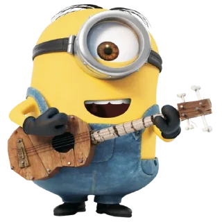 🎵 emoji Миньоны Telegram sticker 6 of 15