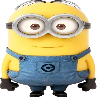 🙂 emoji Миньоны Telegram sticker 4 of 15
