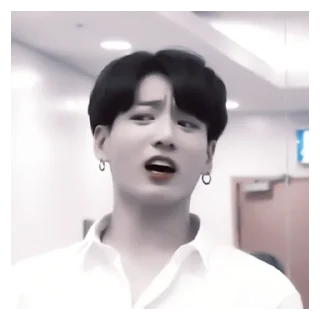 🤍 emoji Jungkook Telegram sticker 5 of 26