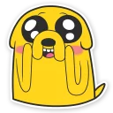 😍 emoji Jake Telegram sticker 10 of 44