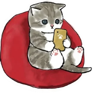 🤳 emoji котики :: @mzxwzq Telegram sticker 24 of 85
