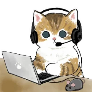 👩‍💻 emoji котики :: @mzxwzq Telegram sticker 19 of 85