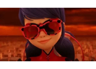 Sticker from Miraculous;)