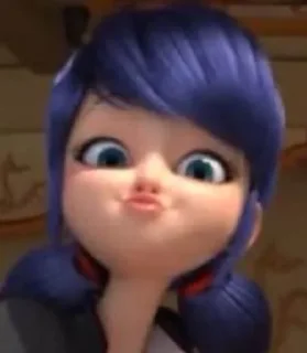 Sticker from Miraculous;)