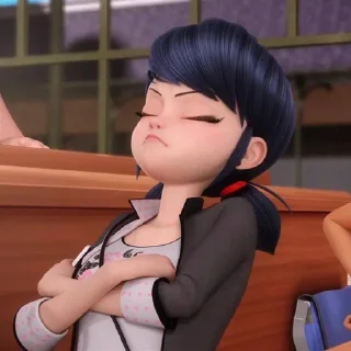 Sticker from miraculous
