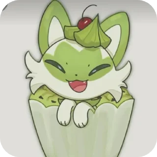 🧁 emoji 🍃:Sprigatito:🍃 Telegram sticker 17 of 36