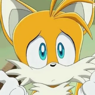 😥 emoji Tails Telegram sticker 10 of 76