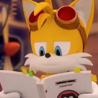 Sticker from Tails Boom.