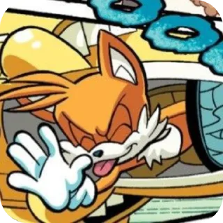 📖 emoji tails Telegram sticker 2 of 10