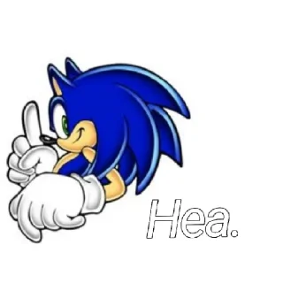 🙅‍♂️ emoji Sonic Telegram sticker 12 of 32