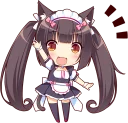 Sticker from NEKOMIMI PARADISE :: @line_stickers