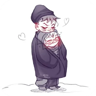 Sticker from Рᴏʍчиᴋ+Анᴛᴏɯᴀ.