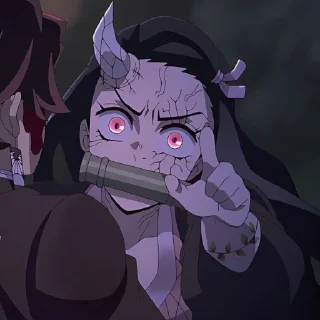 😂 emoji Незуко аниме/манга @Ctikerubot Telegram sticker 13 of 25