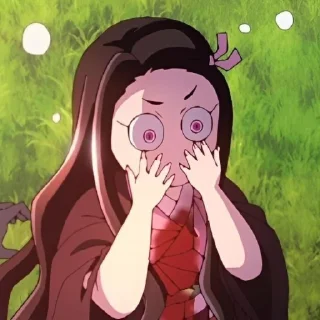 😂 emoji Незуко аниме/манга @Ctikerubot Telegram sticker 14 of 25