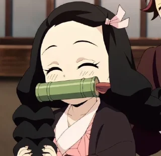 😂 emoji Незуко аниме/манга @Ctikerubot Telegram sticker 17 of 25