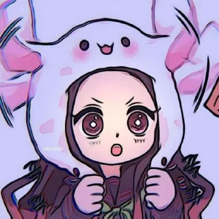 😂 emoji Незуко аниме/манга @Ctikerubot Telegram sticker 20 of 25