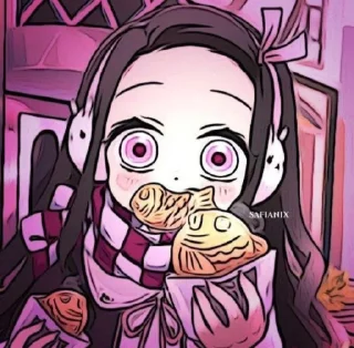 😂 emoji Незуко аниме/манга @Ctikerubot Telegram sticker 24 of 25