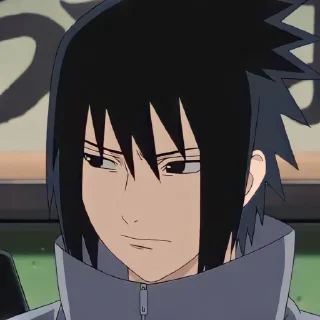 😒 emoji Sasuke Uchiha Telegram sticker 9 of 49