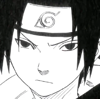 Sticker from Sasuke Uchiha ≈ @wujsed
