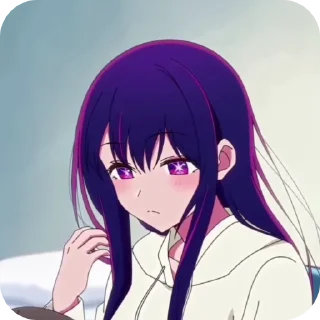 Sticker from 💟°Ai Hoshino » 💜 :: @kormli