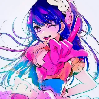 Sticker from Hoshino Ai