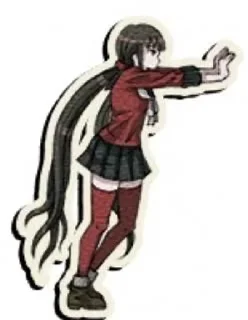 🌟 emoji Maki Harukawa Telegram sticker 5 of 13