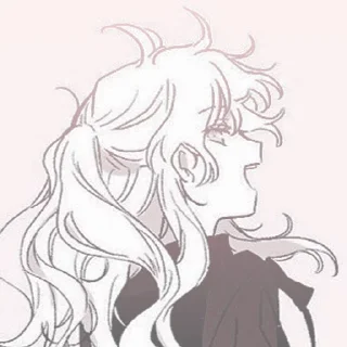 Sticker from fem! nagito Komaeda :3