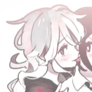 Sticker from fem! nagito Komaeda :3
