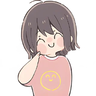 👉 emoji Анимешная девочка @Nyasticks Telegram sticker 22 of 42