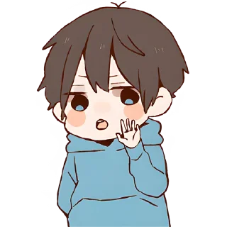 Sticker from Анимешная парочка 2 @Nyasticks