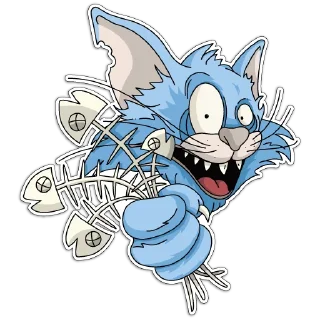 😽 emoji НАТЕ-КА Telegram sticker 1 of 22