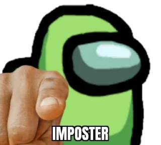 Sticker from Among Ass