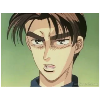 😠 emoji Takumi Fujiwara Telegram sticker 5 of 44