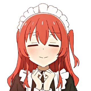 ☺️ emoji @namiko.chan;bocchi the rock Telegram sticker 16 of 49