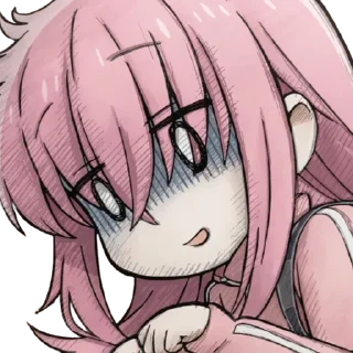 🌟 emoji @namiko.chan;bocchi the rock Telegram sticker 9 of 49