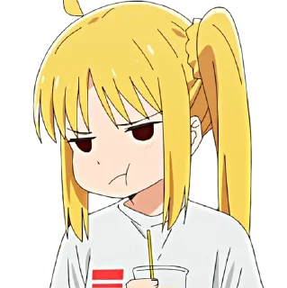 😾 emoji @namiko.chan;bocchi the rock Telegram sticker 22 of 49