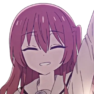 ☺️ emoji @namiko.chan;bocchi the rock Telegram sticker 10 of 49