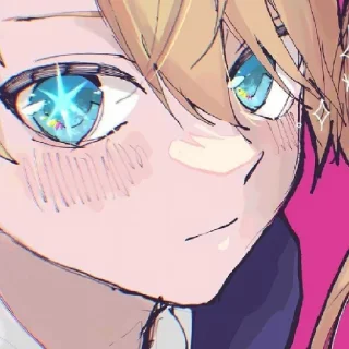 🧊 emoji Аква Хошино от @OshiNoKoxp Telegram sticker 12 of 45
