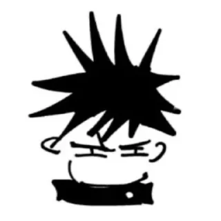 🪱 emoji Jujutsu Kaisen. Telegram sticker 14 of 31