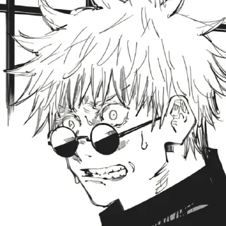 🪱 emoji Jujutsu Kaisen. Telegram sticker 12 of 31
