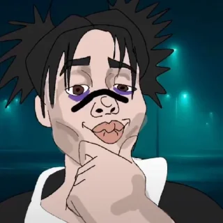 🪱 emoji Jujutsu Kaisen. Telegram sticker 5 of 31