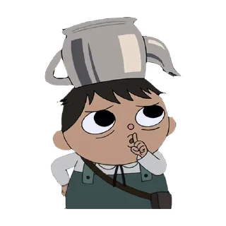 🤐 emoji @animesticks :: По ту сторону изгороди Telegram sticker 14 of 59
