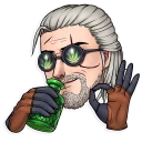 👌 emoji Witcher Telegram sticker 18 of 30