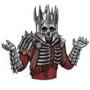 🤷‍♀️ emoji Witcher Telegram sticker 17 of 30
