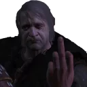 🖕 emoji Witcher Telegram sticker 15 of 31